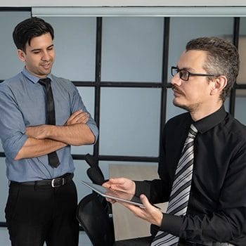 Having a conversation with registered agent