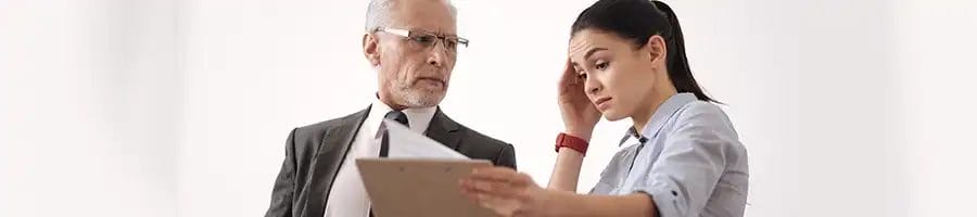 Clueless woman changing registered agent