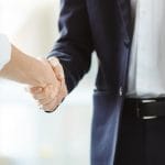 Shaking hands after changing a registered agent in Virginia