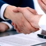 Handshake after changing a registered agent in Michigan
